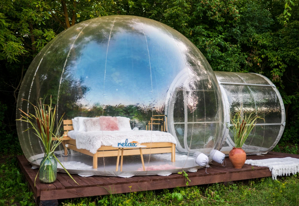 bubble tent camping