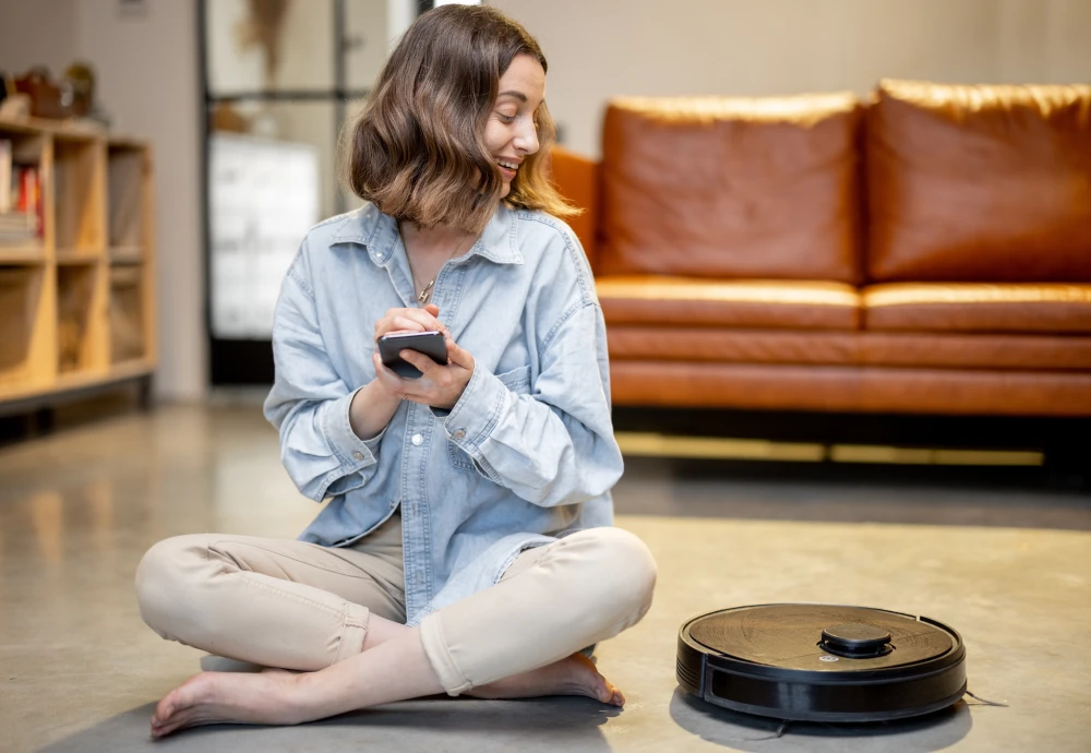 robotic vacuum cleaner self emptying